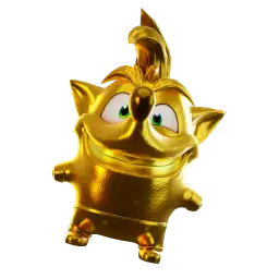 Gold Crash Bandicoot Sprite