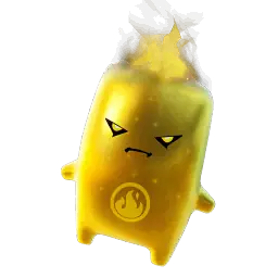 Gold Fire Sprite